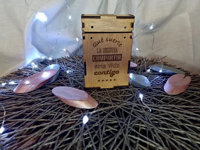Fotografía de Pitillera personalizable en MDF