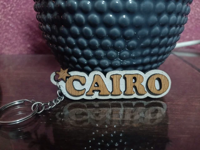 Llavero personalizado con nombre - fotografía del artículo