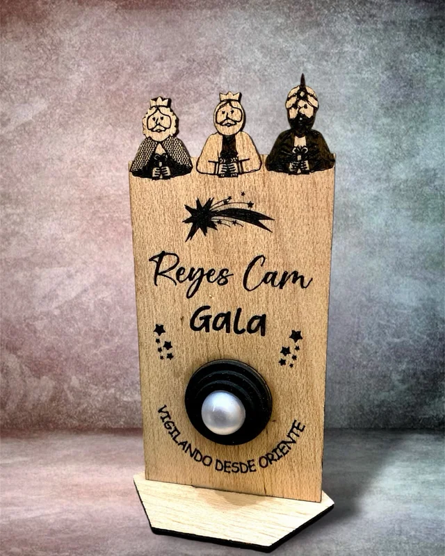Fotografía de Cámara de los Reyes Magos en MDF