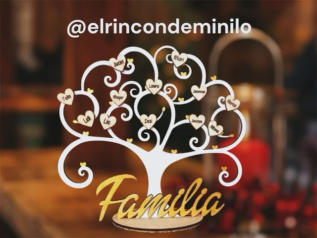 Fotografía de Árbol familiar personalizable