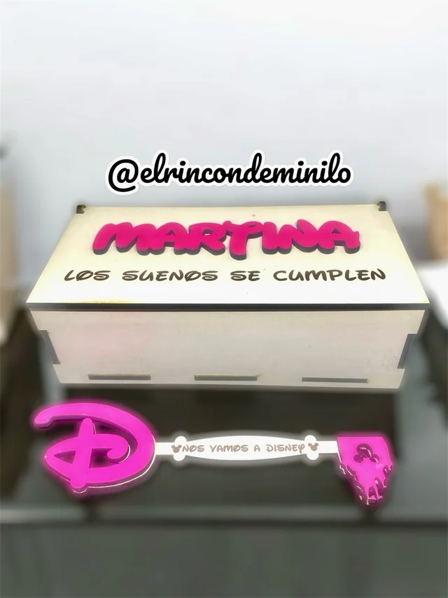 Fotografía de Cajita Disney personalizada