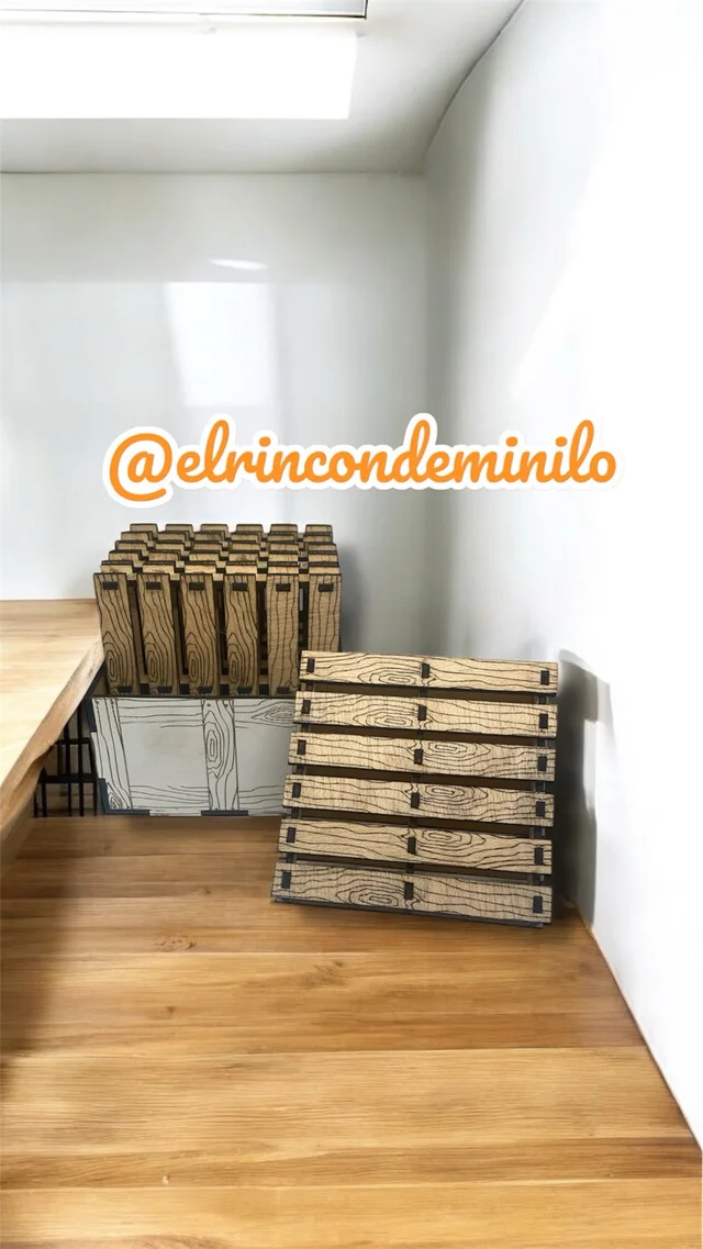 Fotografía de Set de posavasos con soporte