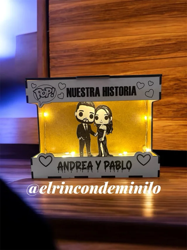 Fotografía de Escenario personalizado estilo Funko Pop