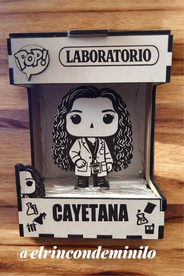 Vista 2 de Marco de personaje estilo Funko