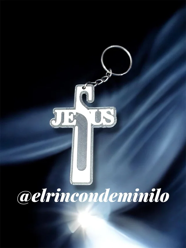 Fotografía de Llavero cruz Jesús