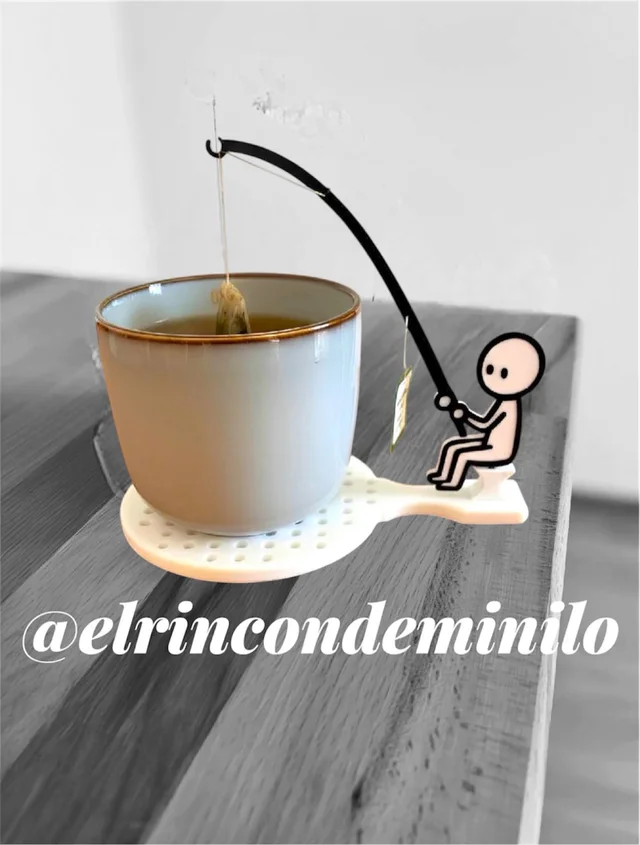 Fotografía de Soporte para bolsita de té