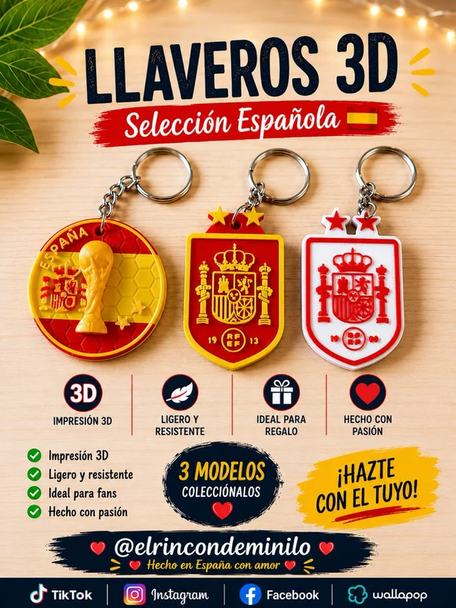 Vista 2 de Llaveros de fútbol